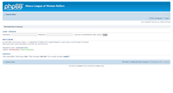 Desktop Screenshot of forum.ithacarollerderby.com